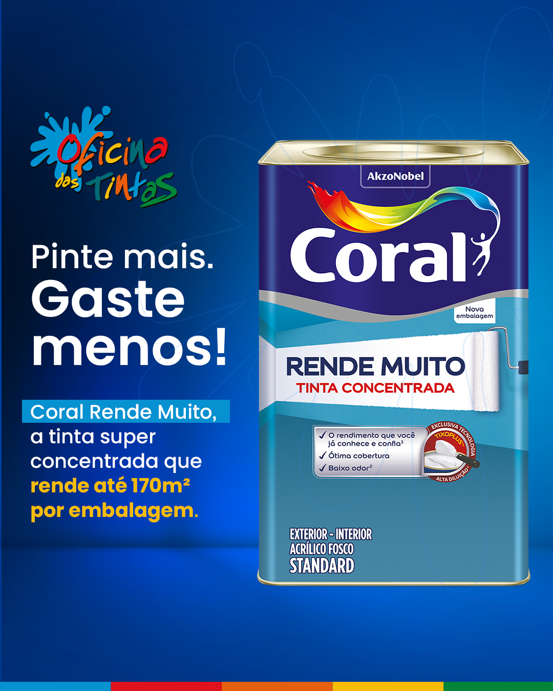 Coral Rende Muito - tinta concentrada