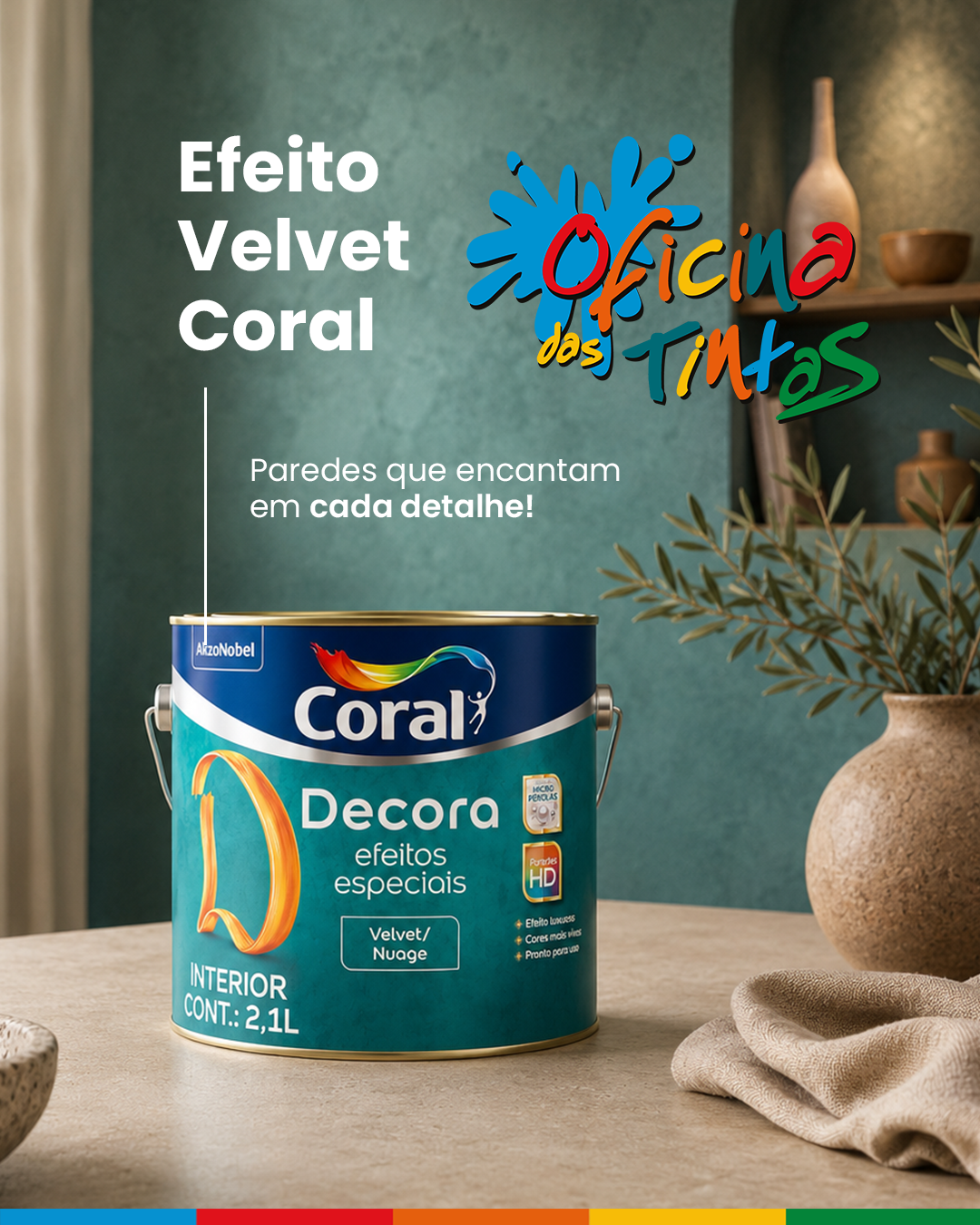 Efeito Velvet Coral